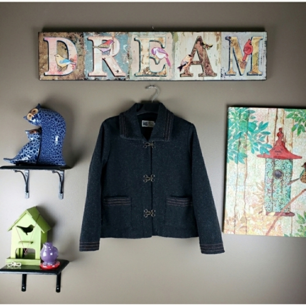 Habitat clothes to live in lagenlook jacket Small-Medium